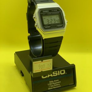 Casio F-91 W color Plata